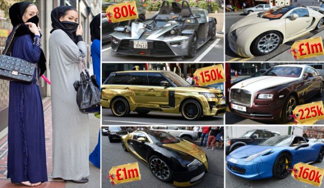Orang Kaya Arab Hamburkan Uang di London Pasca Lebaran